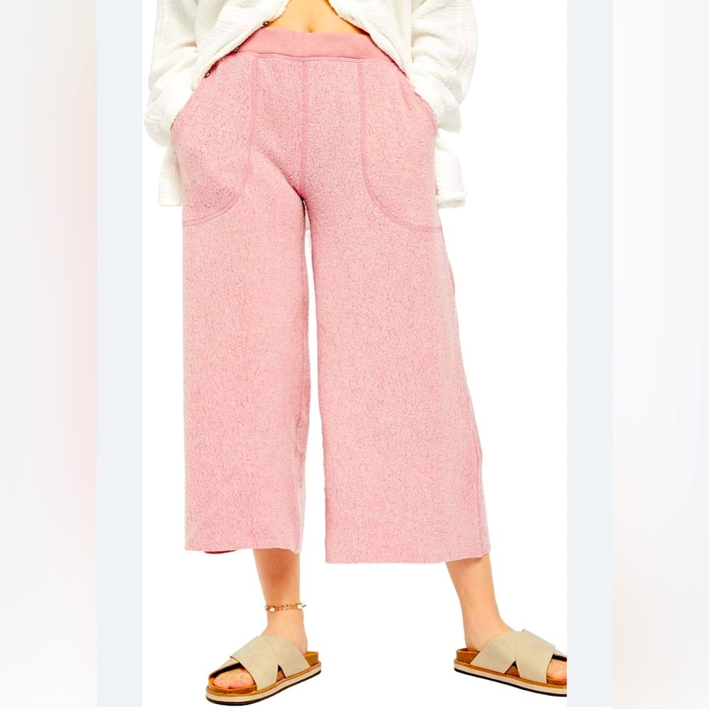 Free people wide leg cozy pants